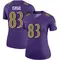 Women's Qadir Ismail Baltimore Ravens Color Rush Jersey - Legend Purple Plus Size