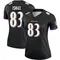 Women's Qadir Ismail Baltimore Ravens Jersey - Legend Black Plus Size