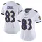 Women's Qadir Ismail Baltimore Ravens Vapor Untouchable Jersey - Limited White