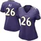 Women's Rasheen Ali Baltimore Ravens Team Color Vapor Untouchable Jersey - Limited Purple