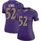 Women's Ray Lewis Baltimore Ravens Color Rush Jersey - Legend Purple Plus Size