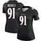 Women's Rayshad Nichols Baltimore Ravens Jersey - Legend Black Plus Size