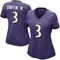 Women's Robert Griffin III Baltimore Ravens Team Color Vapor Untouchable Jersey - Limited Purple