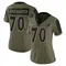 Women's Roger Rosengarten Baltimore Ravens 2021 Salute To Service Jersey - Limited Olive