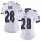 Women's Sanoussi Kane Baltimore Ravens Vapor Untouchable Jersey - Limited White