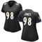 Women's Travis Jones Baltimore Ravens Jersey - Game Black