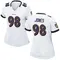 Women's Travis Jones Baltimore Ravens Jersey - Game White