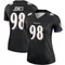 Women's Travis Jones Baltimore Ravens Jersey - Legend Black Plus Size