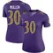 Women's Trayvon Mullen Baltimore Ravens Color Rush Jersey - Legend Purple Plus Size