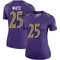 Women's Tre'Davious White Baltimore Ravens Color Rush Jersey - Legend Purple Plus Size