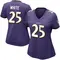 Women's Tre'Davious White Baltimore Ravens Team Color Vapor Untouchable Jersey - Limited Purple