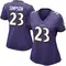 Women's Trenton Simpson Baltimore Ravens Team Color Vapor Untouchable Jersey - Limited Purple