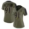 Women's Xavier Kelly Baltimore Ravens 2021 Salute To Service Jersey - Limited Olive