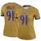 Women's Xavier Kelly Baltimore Ravens Inverted Jersey - Legend Gold Plus Size