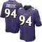 Youth Adedayo Odeleye Baltimore Ravens Team Color Jersey - Game Purple