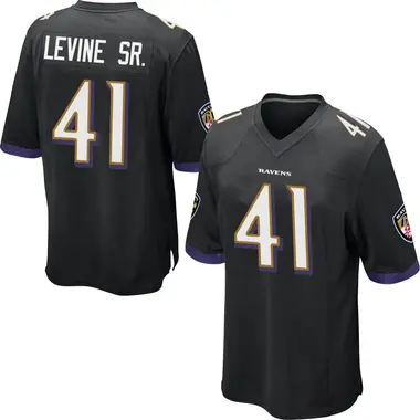 Youth Anthony Levine Sr. Baltimore Ravens Jersey - Game Black