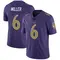 Youth Anthony Miller Baltimore Ravens Color Rush Vapor Untouchable Jersey - Limited Purple