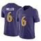 Youth Anthony Miller Baltimore Ravens Vapor F.U.S.E. Jersey - Limited Purple