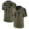 Youth Brent Urban Baltimore Ravens 2021 Salute To Service Jersey - Limited Olive