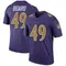 Youth Chris Board Baltimore Ravens Color Rush Jersey - Legend Purple