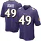 Youth Chris Board Baltimore Ravens Team Color Jersey - Game Purple