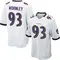 Youth Chris Wormley Baltimore Ravens Jersey - Game White