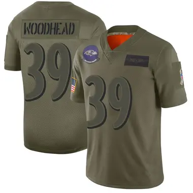 Youth Danny Woodhead Baltimore Ravens 2019 Salute to Service Jersey - Limited Camo