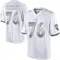 Youth Darrian Dalcourt Baltimore Ravens Platinum Jersey - Limited White