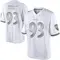 Youth Deadrin Senat Baltimore Ravens Platinum Jersey - Limited White