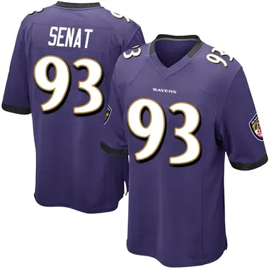 Youth Deadrin Senat Baltimore Ravens Team Color Jersey - Game Purple