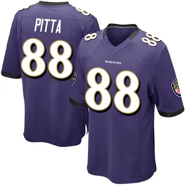 Youth Dennis Pitta Baltimore Ravens Team Color Jersey - Game Purple