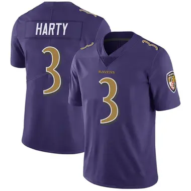 Youth Deonte Harty Baltimore Ravens Color Rush Vapor Untouchable Jersey - Limited Purple