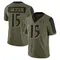 Youth DeSean Jackson Baltimore Ravens 2021 Salute To Service Jersey - Limited Olive