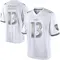 Youth Devin Leary Baltimore Ravens Platinum Jersey - Limited White