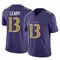 Youth Devin Leary Baltimore Ravens Vapor F.U.S.E. Jersey - Limited Purple