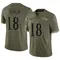 Youth Jeremy Maclin Baltimore Ravens 2022 Salute To Service Jersey - Limited Olive