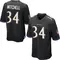 Youth Keaton Mitchell Baltimore Ravens Jersey - Game Black