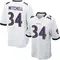 Youth Keaton Mitchell Baltimore Ravens Jersey - Game White