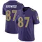 Youth Keith Kirkwood Baltimore Ravens Color Rush Vapor Untouchable Jersey - Limited Purple