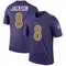 Youth Lamar Jackson Baltimore Ravens Color Rush Jersey - Legend Purple