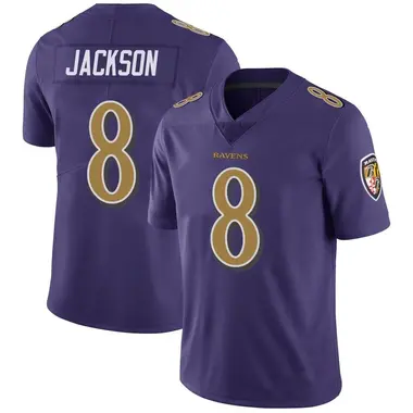 Youth Lamar Jackson Baltimore Ravens Color Rush Vapor Untouchable Jersey - Limited Purple