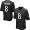 Youth Lamar Jackson Baltimore Ravens Jersey - Game Black