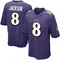 Youth Lamar Jackson Baltimore Ravens Team Color Jersey - Game Purple