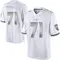 Youth Malaesala Aumavae-Laulu Baltimore Ravens Platinum Jersey - Limited White