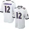 Youth Malik Cunningham Baltimore Ravens Jersey - Game White