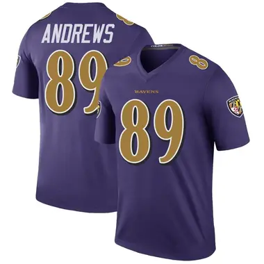 Youth Mark Andrews Baltimore Ravens Color Rush Jersey - Legend Purple