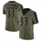 Youth Melvin Gordon III Baltimore Ravens 2021 Salute To Service Jersey - Limited Olive