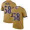 Youth Michael Pierce Baltimore Ravens Inverted Jersey - Legend Gold