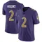 Youth Nate Wiggins Baltimore Ravens Color Rush Vapor Untouchable Jersey - Limited Purple