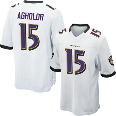 Youth Nelson Agholor Baltimore Ravens Jersey - Game White